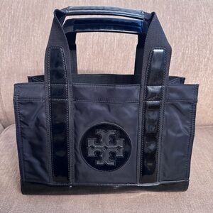 Tory Burch Ella Black Tote Bag